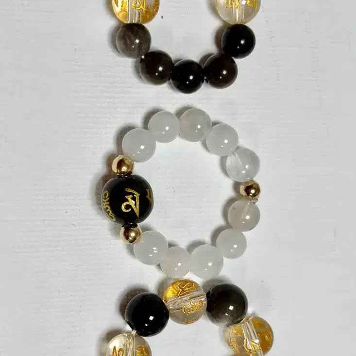 [BUNJANG] Commemoration Finger Prayer Beads Amulet / 부처님오신날기념 손가락 염주 행운부적