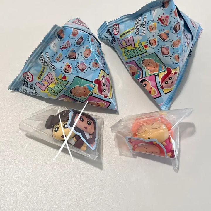 [BUNJANG] Crayon Shin-chan Lazy Chill Healing Moe Mini Bag Figure / 짱구 레이지 칠 힐링 모에 미니백 피규어
