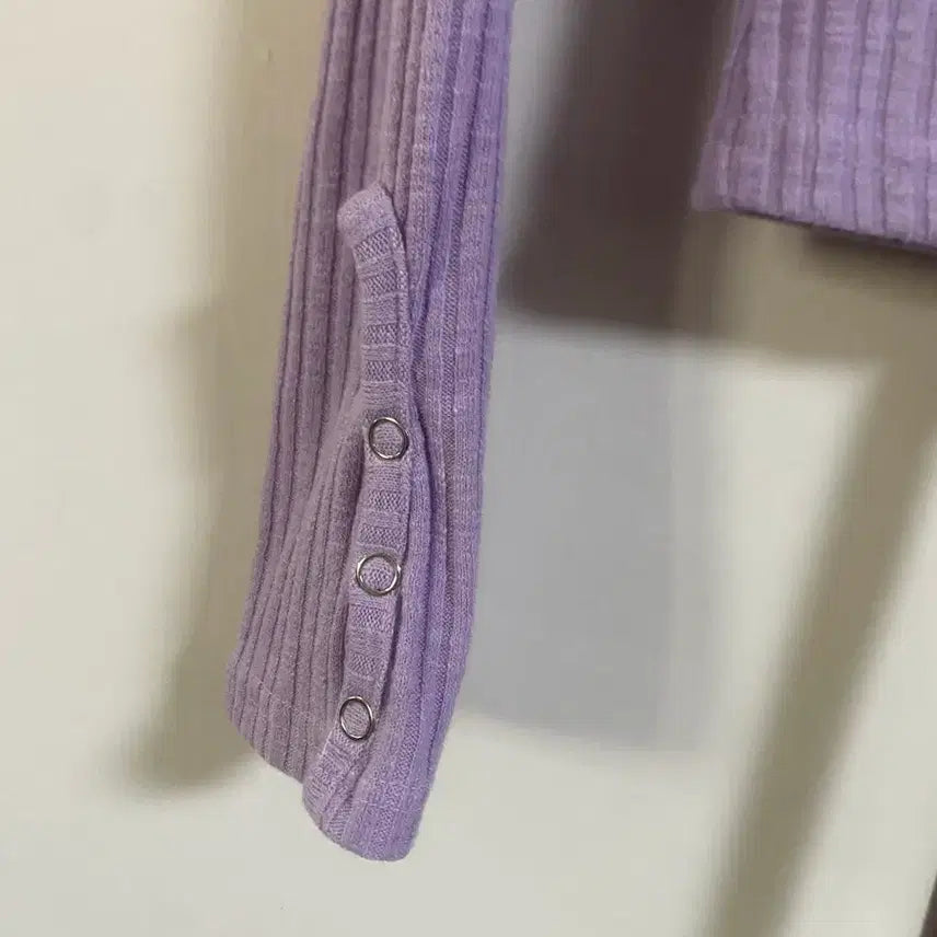 [BUNJANG] Lilac Knit Cardigan / 라일락색 니트가디건 55