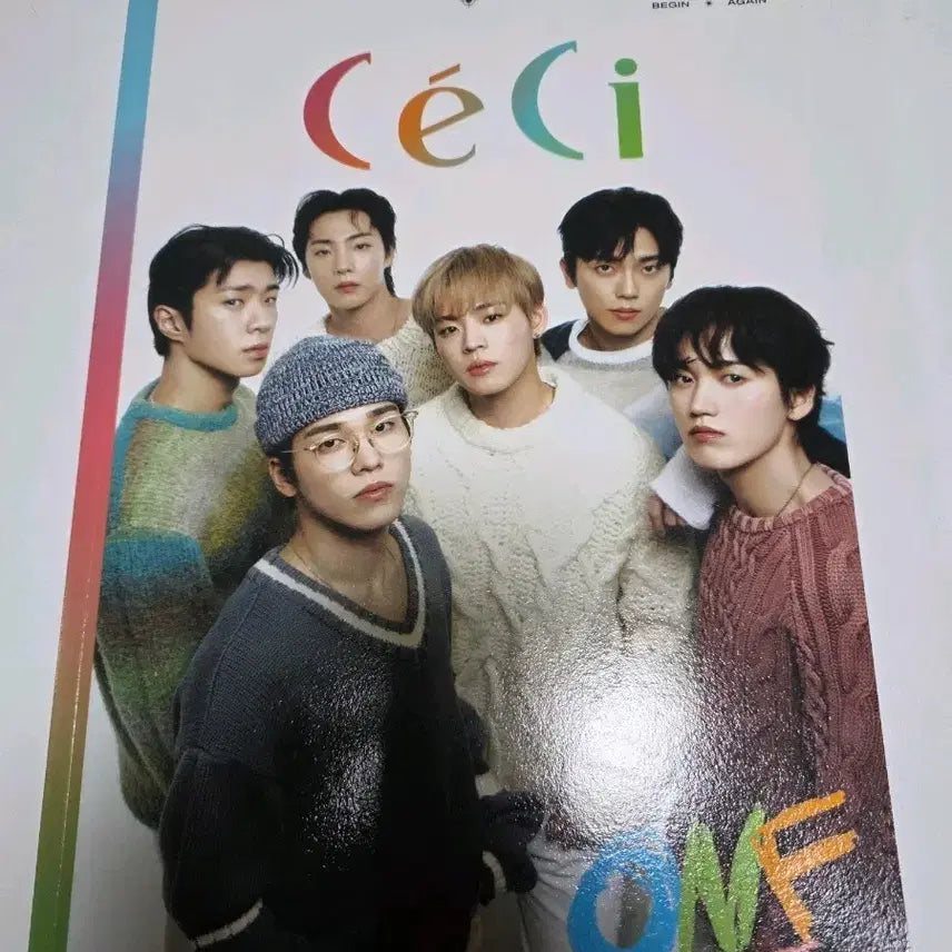 [BUNJANG] ONF Ceci Magazine Group Cover / 온앤오프(ONF) 쎄씨 잡지 단체 표지