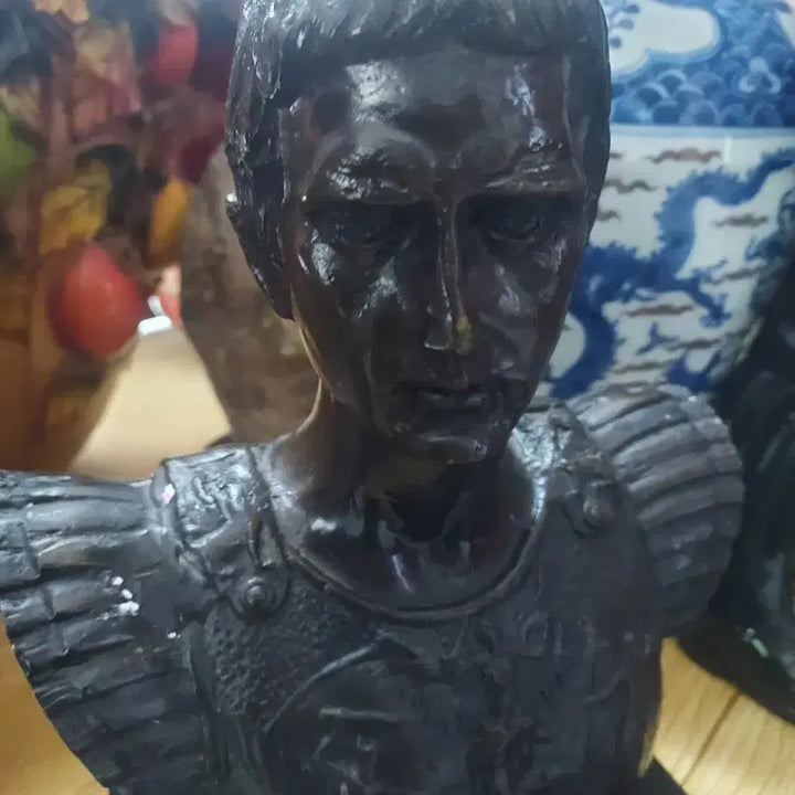[BUNJANG] Roman Emperor Augustus Handcrafted Sculpture by Italian Artist / 로마초대황제 최초황재 수작업진품작가작