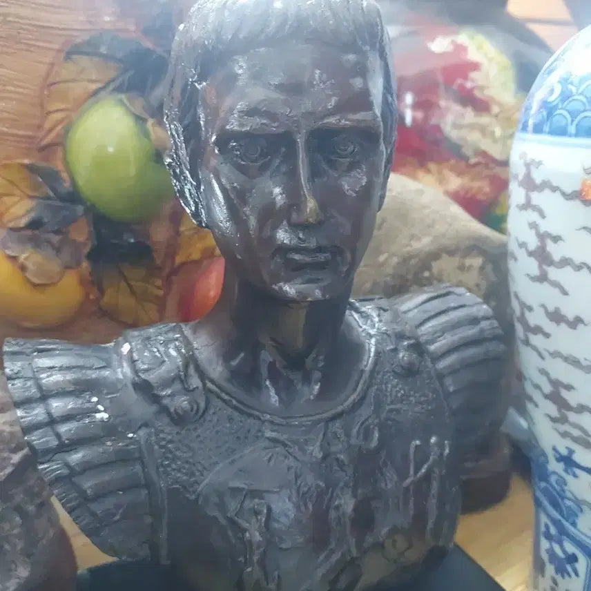 [BUNJANG] Roman Emperor Augustus Handcrafted Sculpture by Italian Artist / 로마초대황제 최초황재 수작업진품작가작
