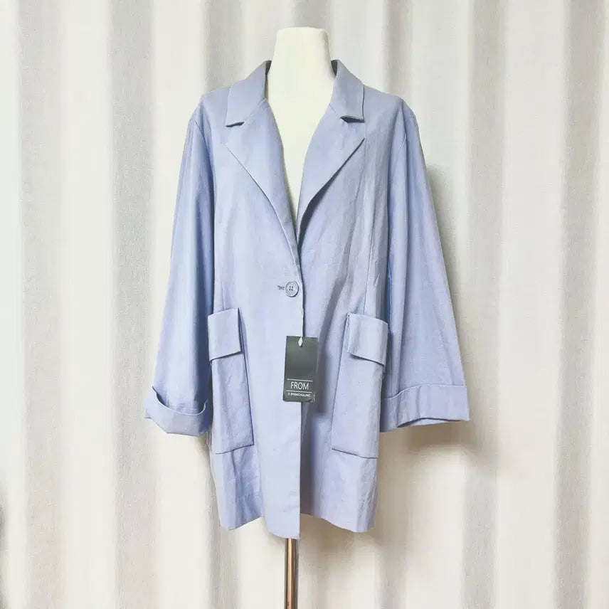 [BUNJANG] Oversized Linen Jacket (New) / 오버핏 린넨 자켓 (새상품) 핏 최고