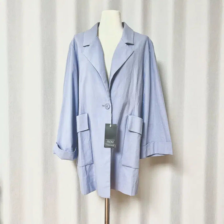 [BUNJANG] Oversized Linen Jacket (New) / 오버핏 린넨 자켓 (새상품) 핏 최고