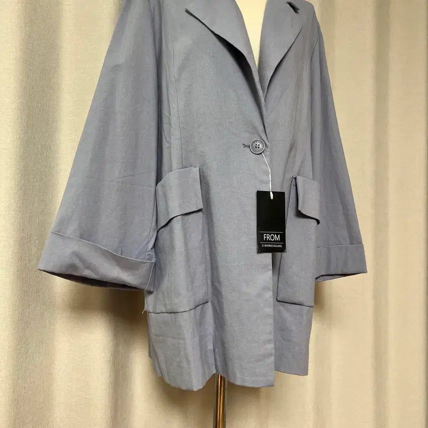 [BUNJANG] Oversized Linen Jacket (New) / 오버핏 린넨 자켓 (새상품) 핏 최고