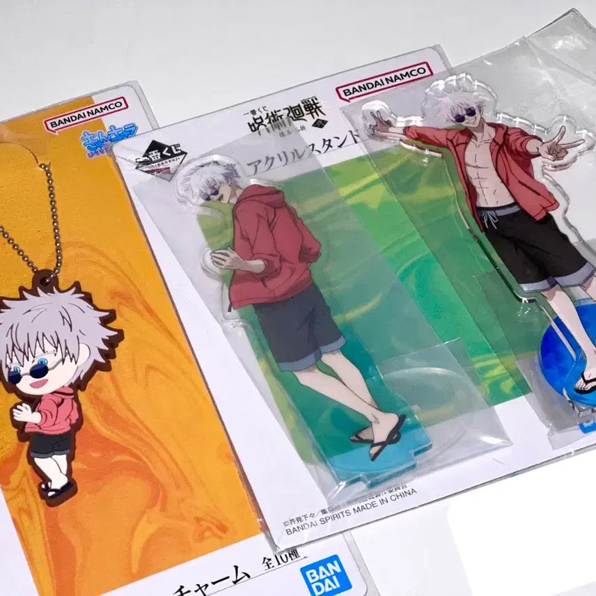 [BUNJANG] Jujutsu Kaisen Gojo Acrylic Stand Bundle Set / 주술회전 회옥옥절 오키나와 고죠 아크릴 스탠드 일괄 쿠지