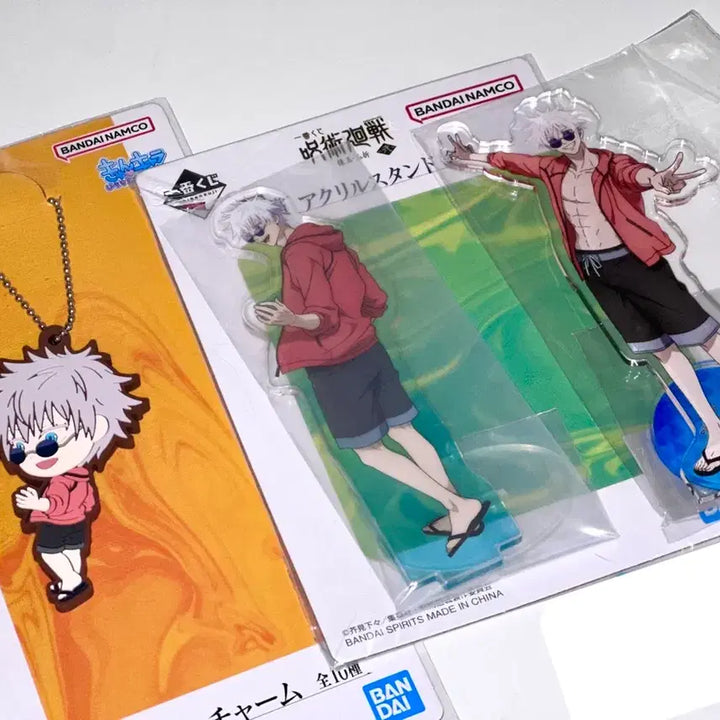 [BUNJANG] Jujutsu Kaisen Gojo Acrylic Stand Bundle Set / 주술회전 회옥옥절 오키나와 고죠 아크릴 스탠드 일괄 쿠지