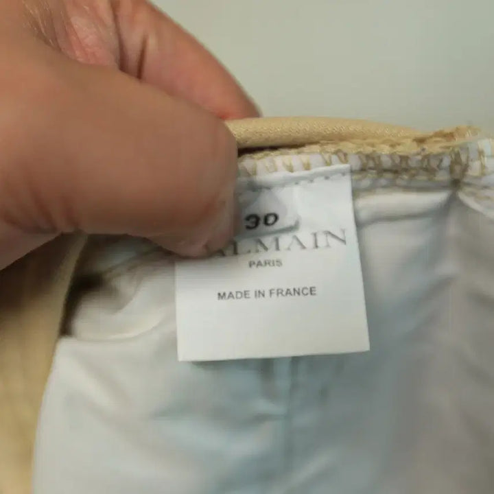 [BUNJANG] Balmain Paris Biker Pants / 발망 파리 바이커 팬츠 깔끔한데 존재감은 확실합니다