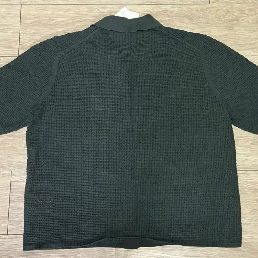 [BUNJANG] COS Camp Collar Open Knit Shirt XL Teal / [새상품] COS 캠프 칼라 오픈 니트 셔츠 XL 청록