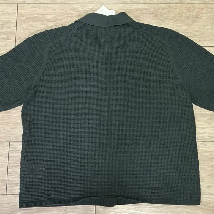 [BUNJANG] COS Camp Collar Open Knit Shirt XL Teal / [새상품] COS 캠프 칼라 오픈 니트 셔츠 XL 청록