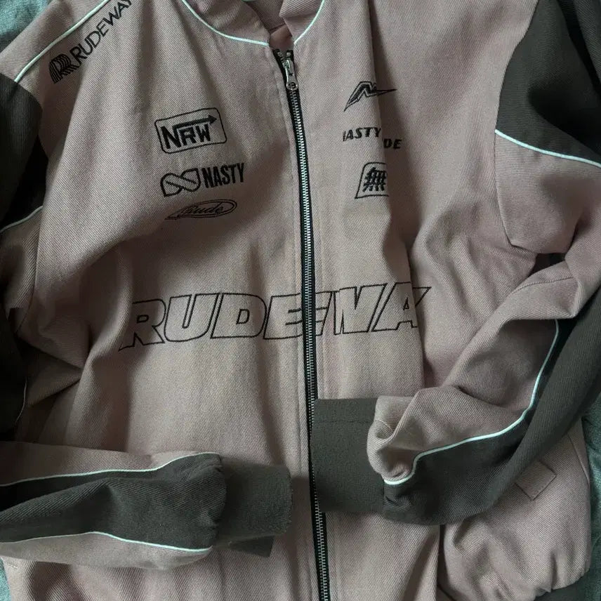 [BUNJANG] Nasty Kick Varsity Jacket L Size / nasty 네스티킥 바시티자켓 Lsize