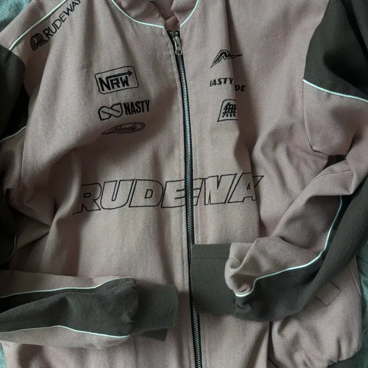 [BUNJANG] Nasty Kick Varsity Jacket L Size / nasty 네스티킥 바시티자켓 Lsize
