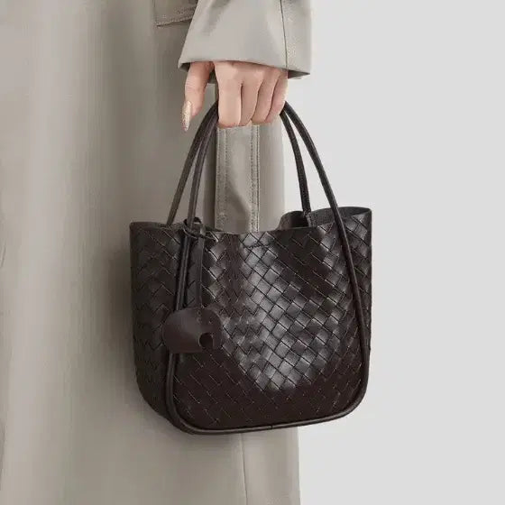 [BUNJANG] Wibangbag Genuine Leather Tote Crossbody Bag / 천연 소가죽 위뱅백 토트크로스백 가방 핸드백