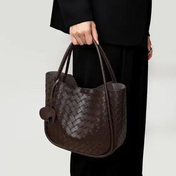 [BUNJANG] Wibangbag Genuine Leather Tote Crossbody Bag / 천연 소가죽 위뱅백 토트크로스백 가방 핸드백