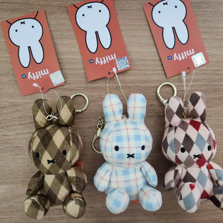 [BUNJANG] Miffy Doll Keyring (Navy, Rainbow) / (새제품) 미피 인형키링 (3종류)