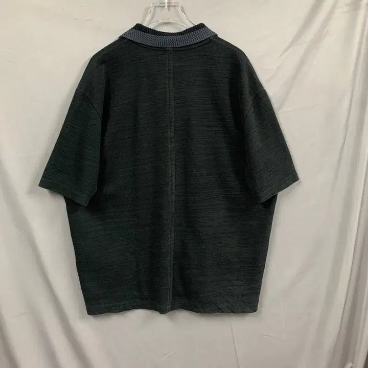 [SOLD OUT] L 시스템옴므 23 오픈 PK 반팔 니트 카라티