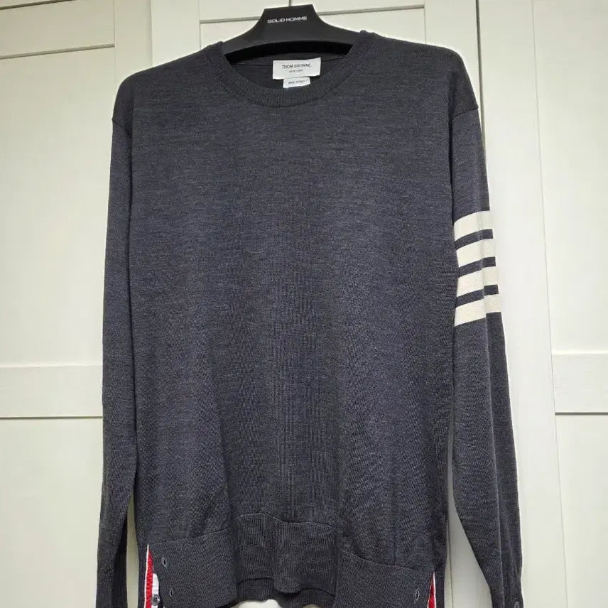 [BUNJANG] Thom Browne Merino Wool Knit Sweater / 톰브라운 메리노 울니트 4사이즈
