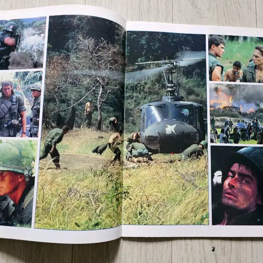 [BUNJANG] Platoon Japanese Film Pamphlet / 영화 플래툰 일본 팜플렛