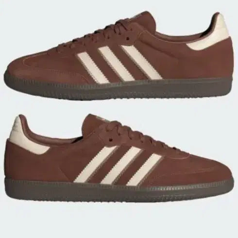 [BUNJANG] Adidas Samba Brown Sneakers / 아디다스 삼바 브라운 스니커즈240~245