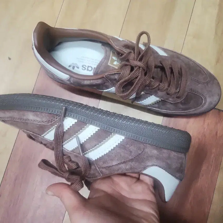 [BUNJANG] Adidas Samba Brown Sneakers / 아디다스 삼바 브라운 스니커즈240~245
