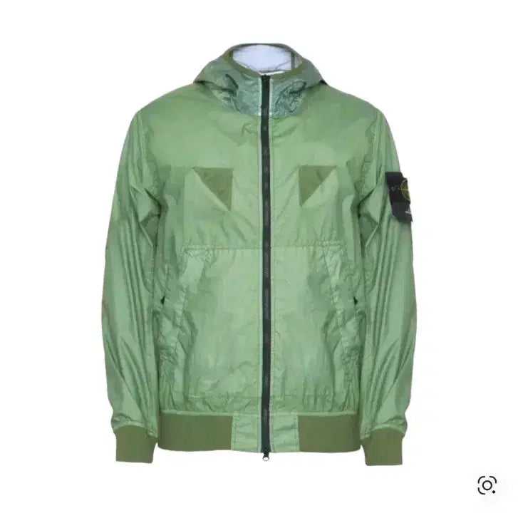[BUNJANG] Stone Island Membrana Sage Green Hooded Jacket XL / 스톤아일랜드 멤브라나 세이지 그린 후드 자켓xl