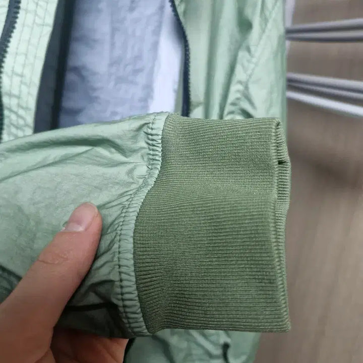 [BUNJANG] Stone Island Membrana Sage Green Hooded Jacket XL / 스톤아일랜드 멤브라나 세이지 그린 후드 자켓xl