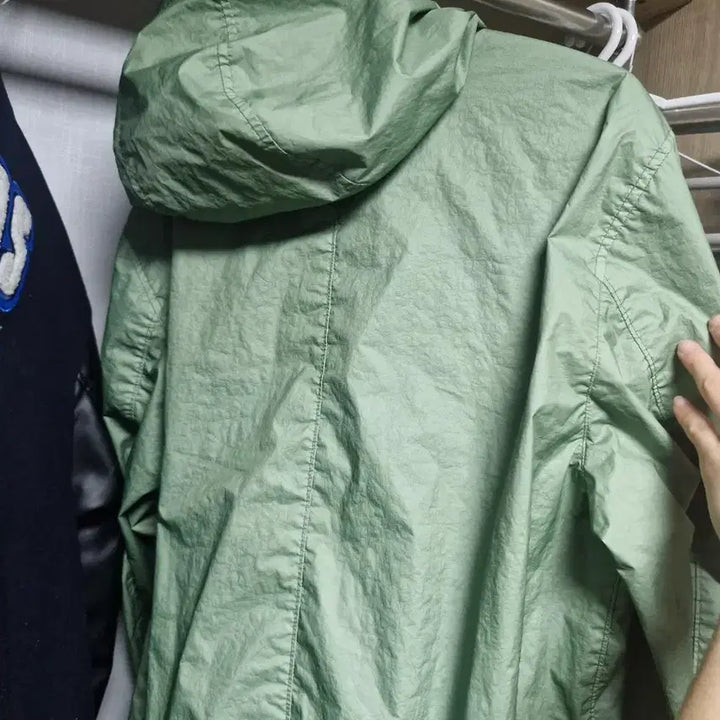 [BUNJANG] Stone Island Membrana Sage Green Hooded Jacket XL / 스톤아일랜드 멤브라나 세이지 그린 후드 자켓xl