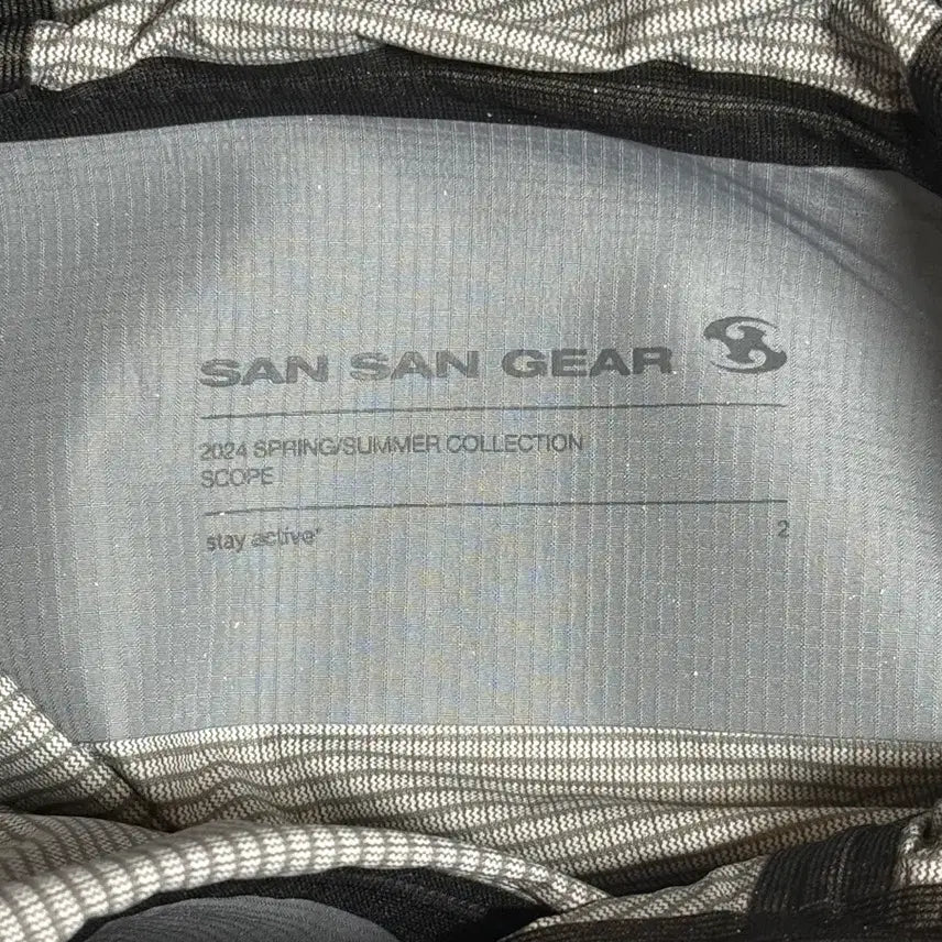 [BUNJANG] Sansan Gear Ice Gray Windbreaker Jacket / 산산기어 아이스그레이 바람막이 2