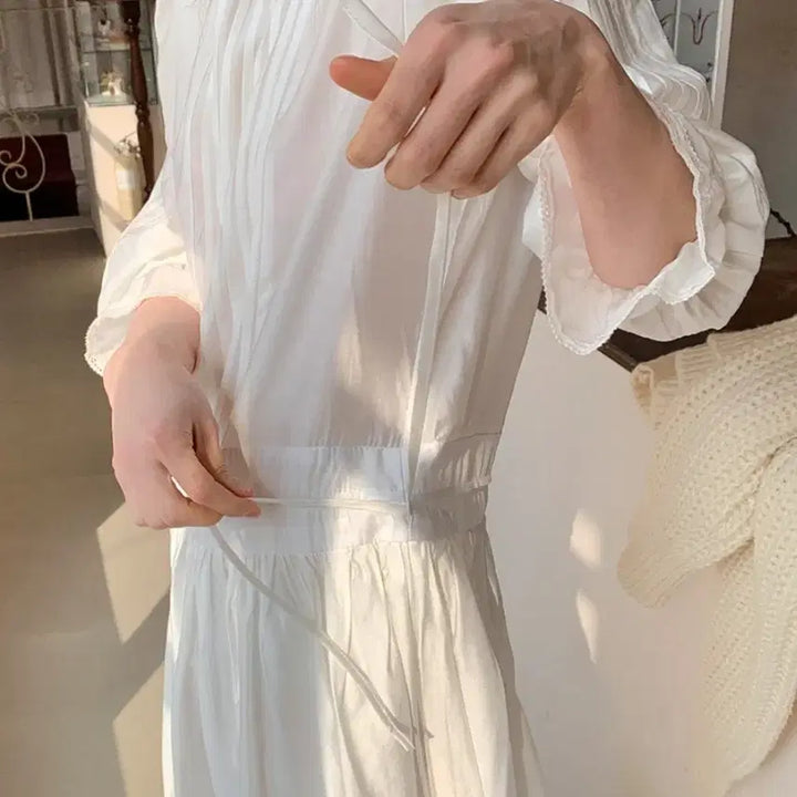 [BUNJANG] From Beginning Pintuck Long Dress / 프롬비기닝 핀턱 롱 원피스