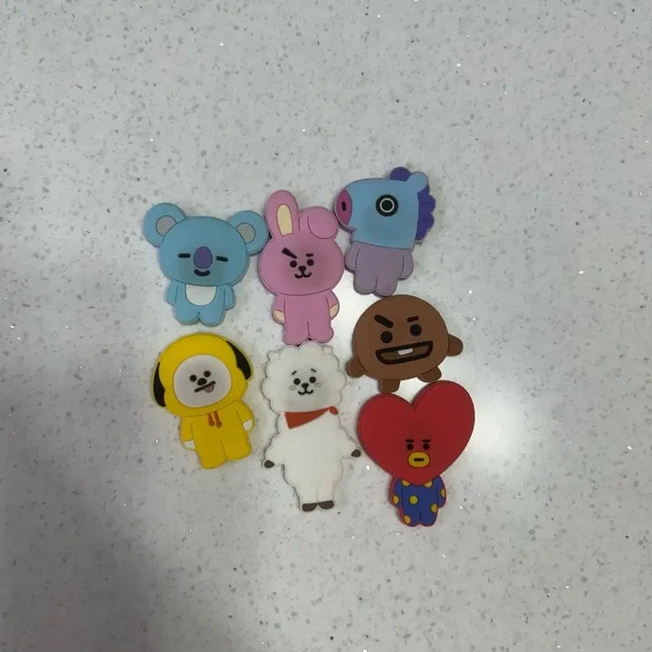 [BUNJANG] BT21 Character Magnet Set / BT21 캐릭터 마그넷 냉장고 자석