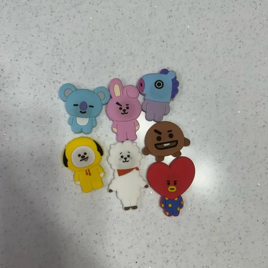 [BUNJANG] BT21 Character Magnet Set / BT21 캐릭터 마그넷 냉장고 자석