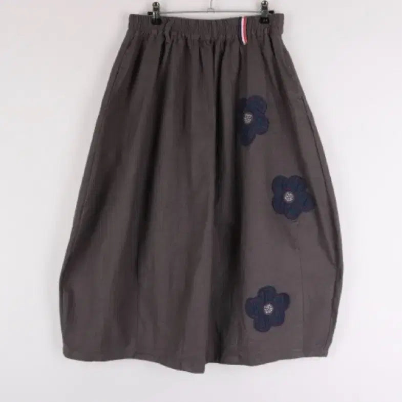 [BUNJANG] Vintage Mori Girl Floral Skirt / 빈티지 모리걸 플라워 스커트