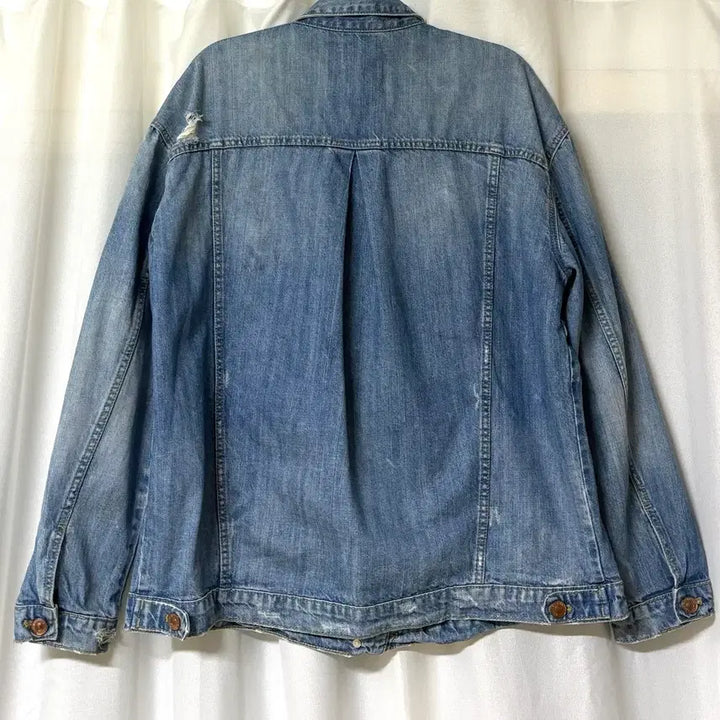 [SOLD OUT] 자라 WE DENIM 데님 자켓 데미지 워싱