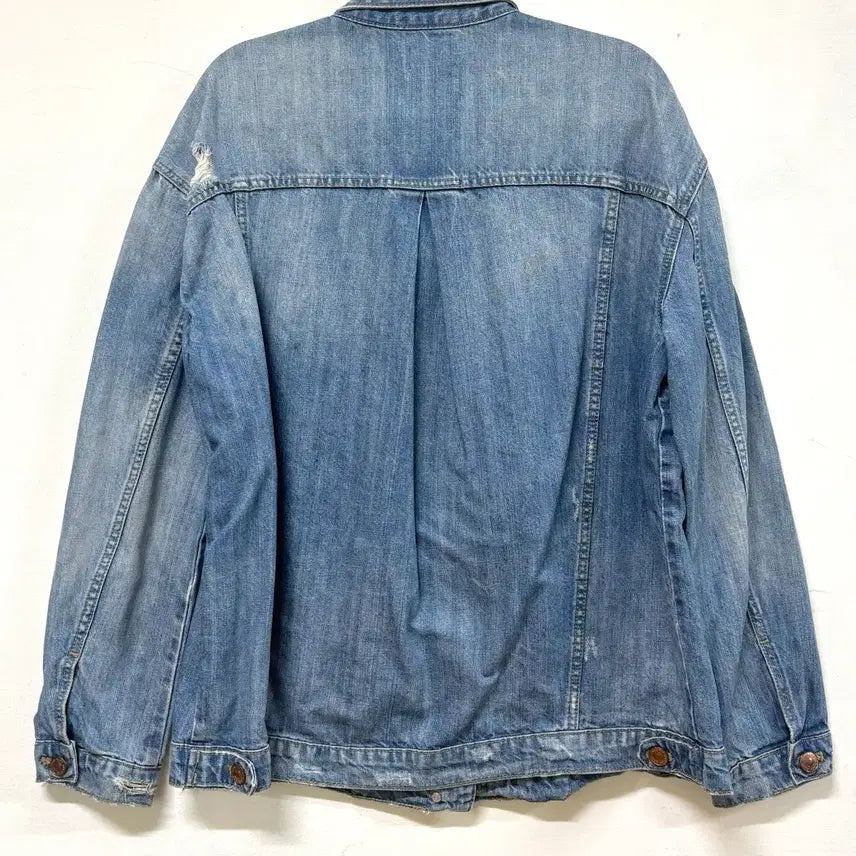 [SOLD OUT] 자라 WE DENIM 데님 자켓 데미지 워싱