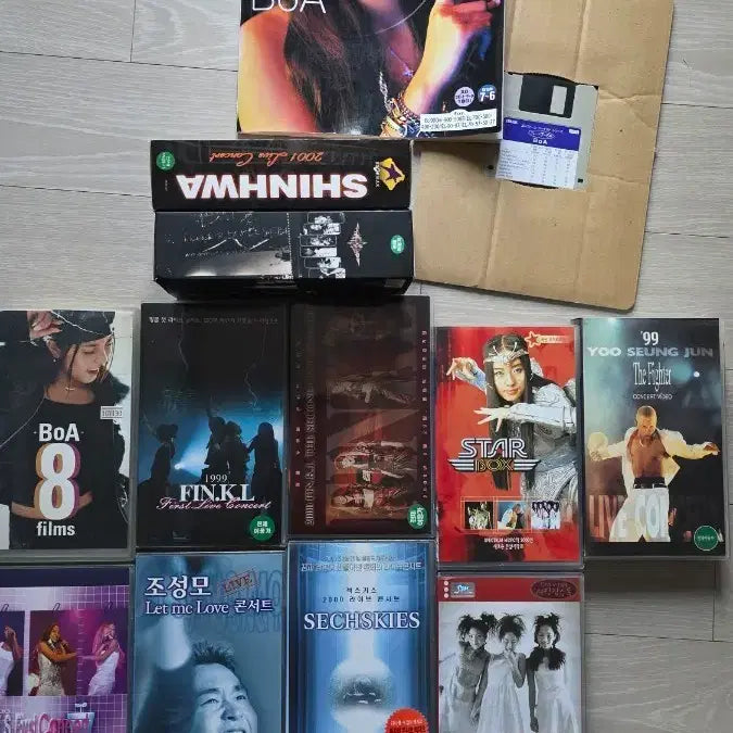 [BUNJANG] Various 90s Artists VHS Video Tape / 90년대 가수 VHS 비디오 테이프