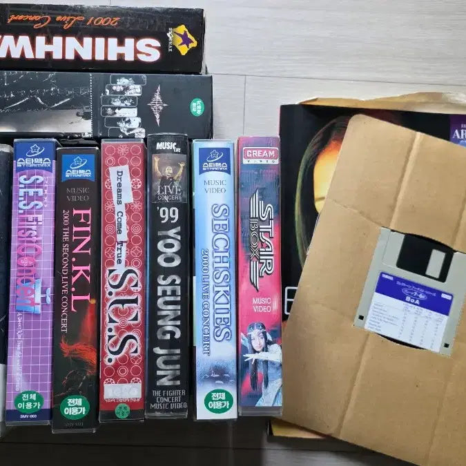 [BUNJANG] Various 90s Artists VHS Video Tape / 90년대 가수 VHS 비디오 테이프