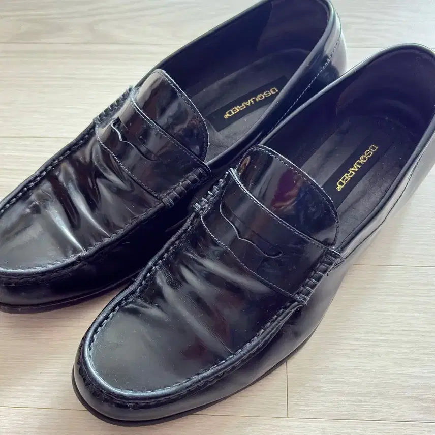 [BUNJANG] Dsquared2 Black Loafers - EU41 / 정품 Dsquared2 디스퀘어드2 블랙 로퍼-EU41