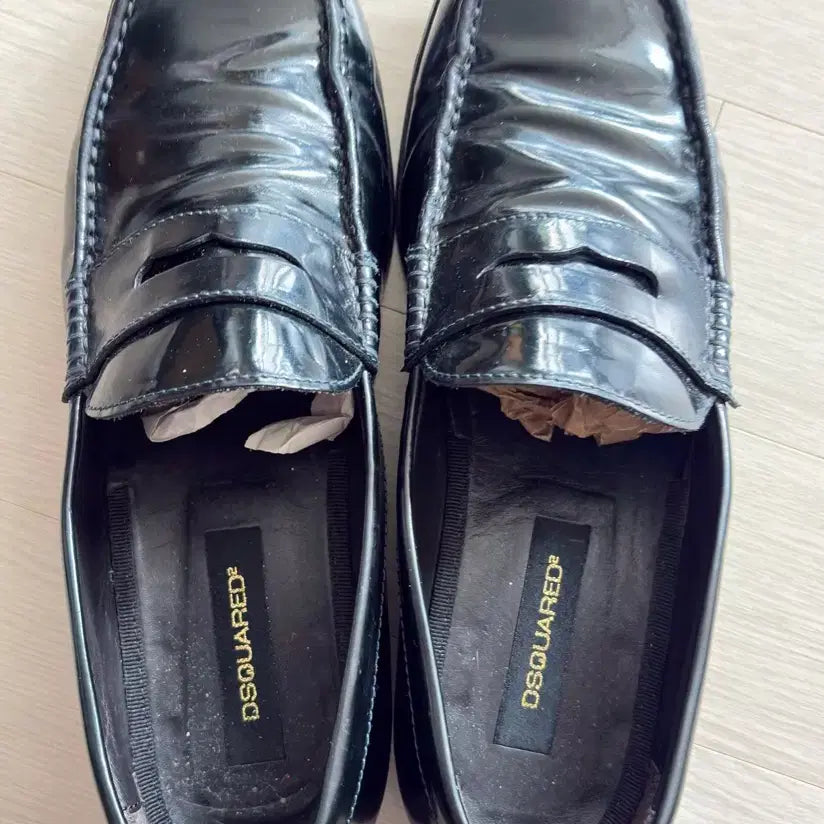 [BUNJANG] Dsquared2 Black Loafers - EU41 / 정품 Dsquared2 디스퀘어드2 블랙 로퍼-EU41