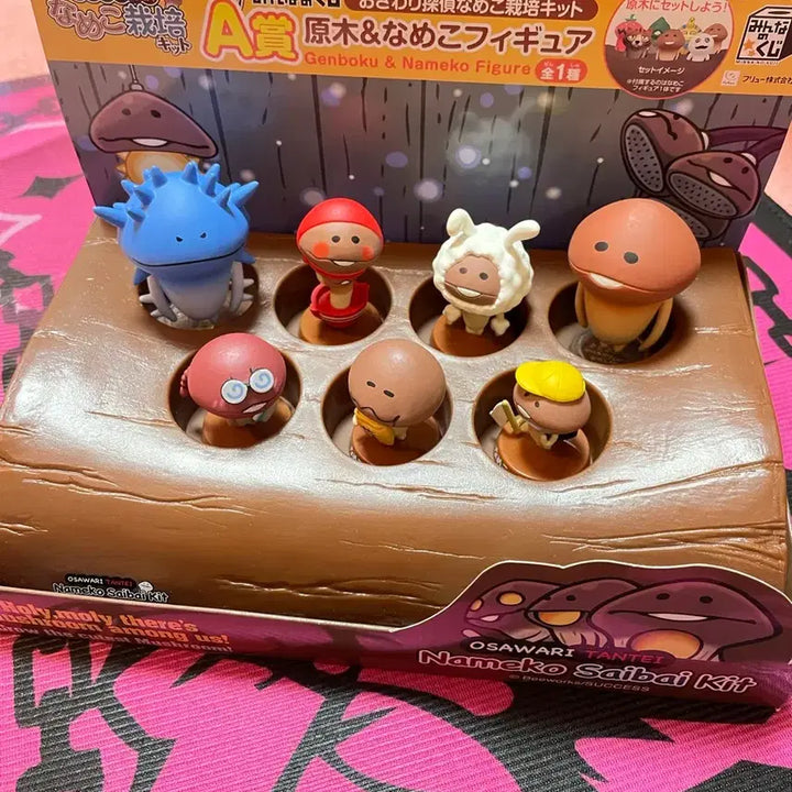 [BUNJANG] Namco Cultivation Kit Figure Bundle Set / 일괄>정품 나메코 재배키트 a상 (피규어 7종 포함)