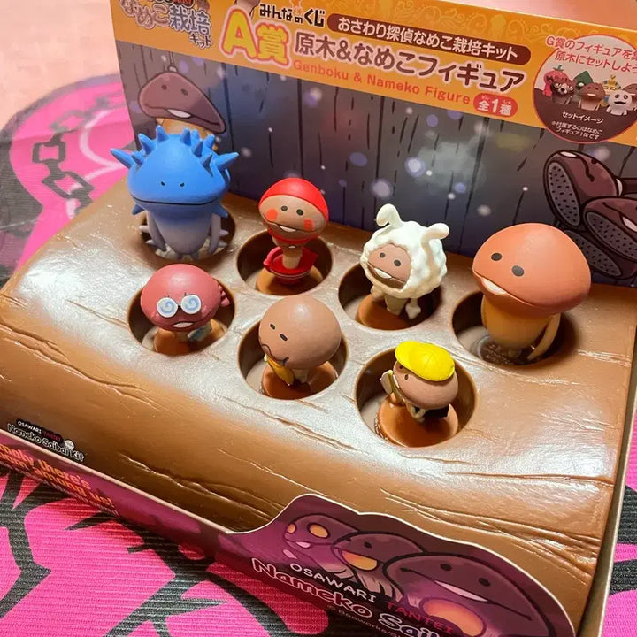 [BUNJANG] Namco Cultivation Kit Figure Bundle Set / 일괄>정품 나메코 재배키트 a상 (피규어 7종 포함)
