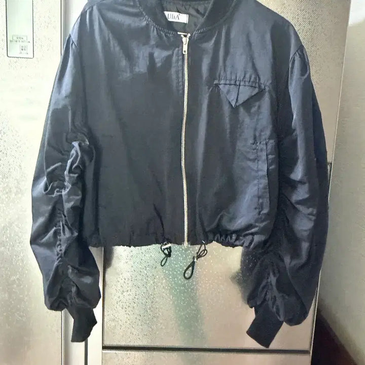[SOLD OUT] 프리사이즈 소매프릴 간절기 점퍼 잠바 세탁했음