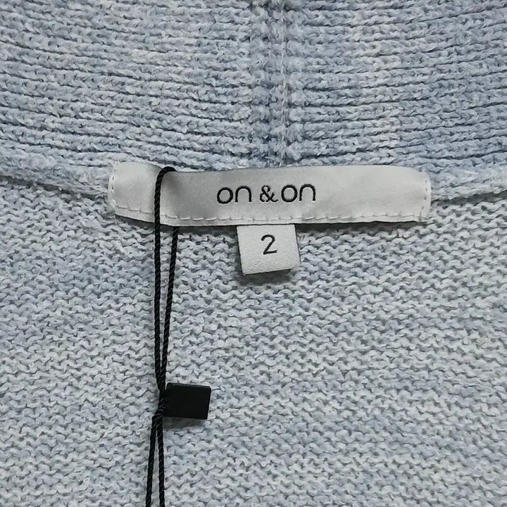 [SOLD OUT] (새상품)온앤온 on&amp;on 블루 반팔 가디건