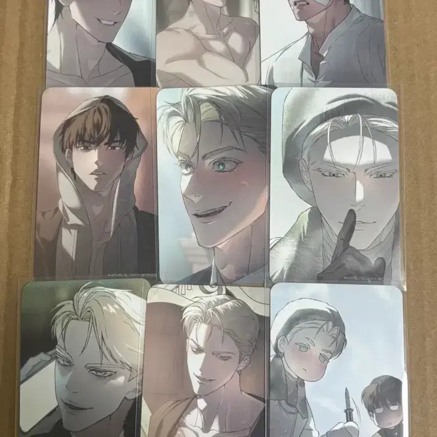 [SOLD OUT] 코드아나 코드네임 아나스타샤 방문포카 방포 풀셋 9종 1세트 일괄