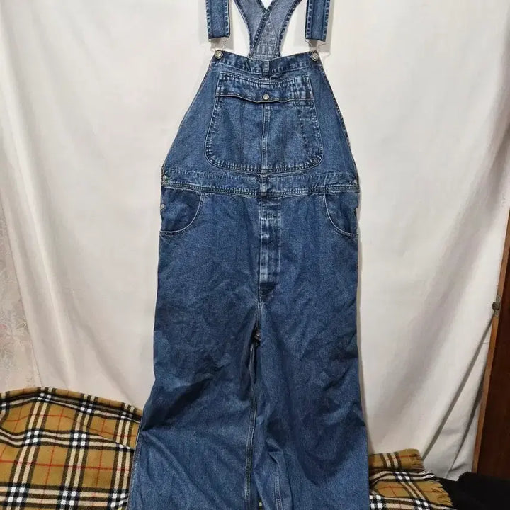 [BUNJANG] Tommy Hilfiger Denim Jumpsuit / 타미힐피거 데님 점프수트
