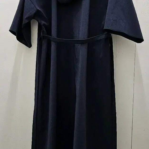 [BUNJANG] Hansome Studio Belted Hooded Shirt Dress / 한섬 폼 스튜디오 벨티드 후드 셔츠 드레스 원피스