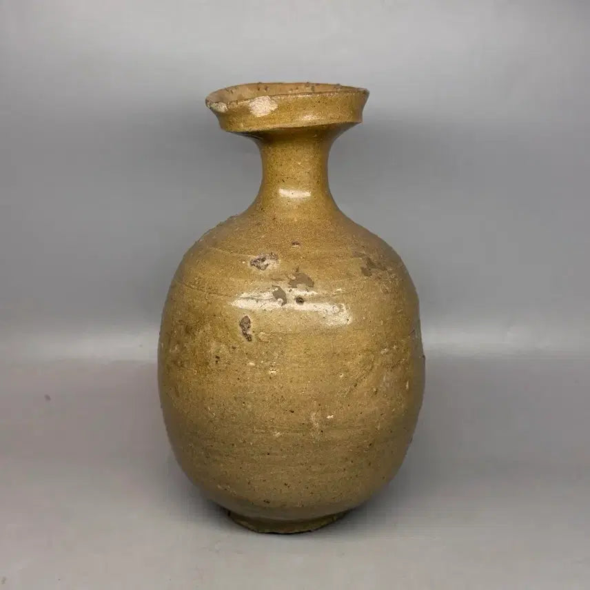 [BUNJANG] Goryeo Celadon Wide-Mouthed Flask Vase / 고려청자 광구병 편병