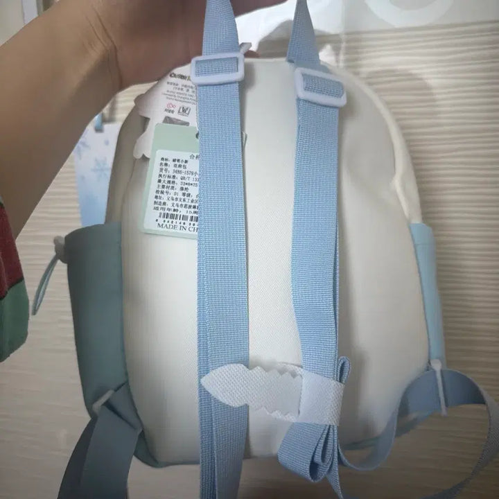[BUNJANG] Crayon Shin-chan White Dog Mini Backpack / 짱구 흰둥이 미니 백팩 가방
