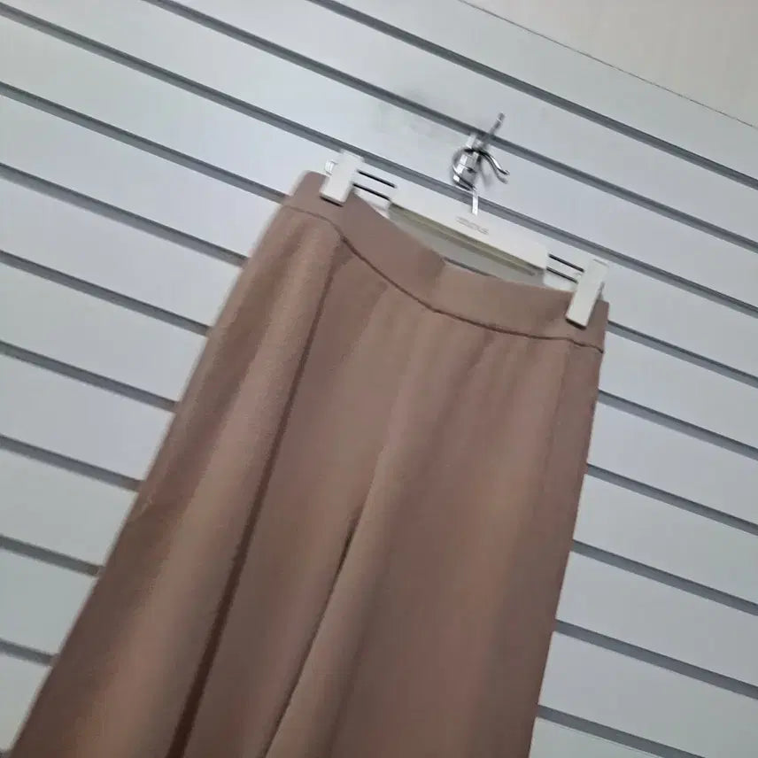 [BUNJANG] TAHARI Beige Banding Spring Knit Wide Pants / TAHARI 베이지 밴딩 봄 니트 와이드팬츠 28/옷장꾸미기