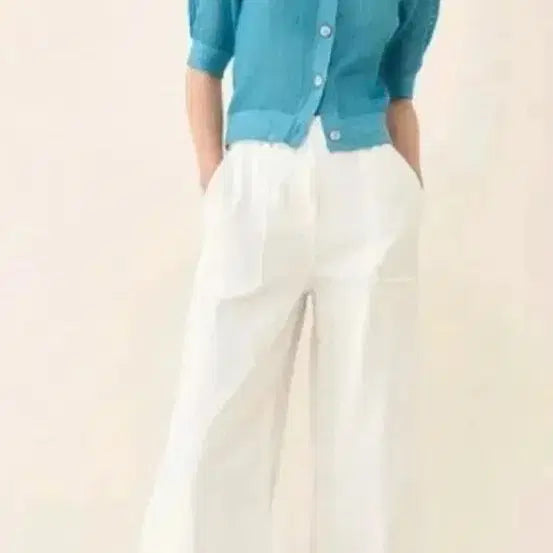 [SOLD OUT] 한섬 랑방컬렉션 반팔 니트 가다건 새상품