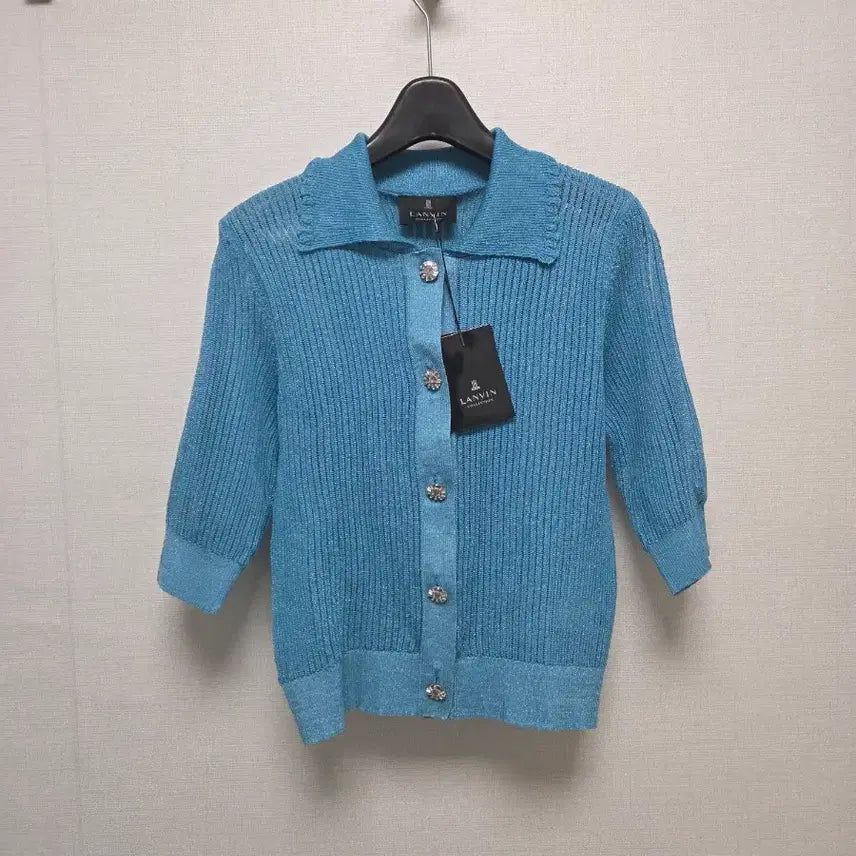 [SOLD OUT] 한섬 랑방컬렉션 반팔 니트 가다건 새상품